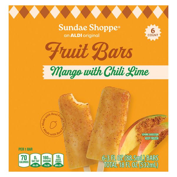 Sundae Shoppe Mango Chili Lime Bars