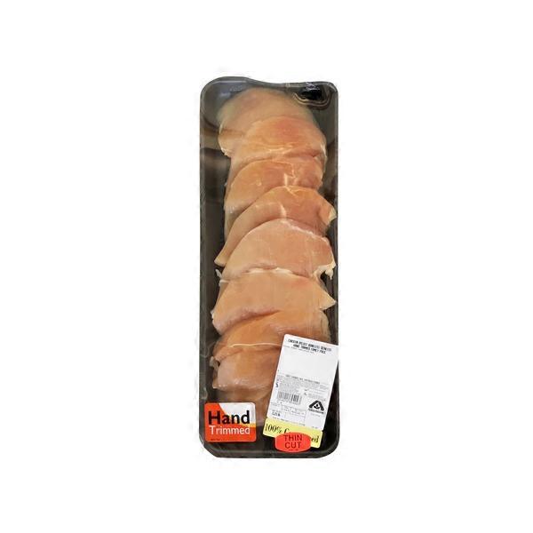 Albertsons Boneless Skinless Hand Trimmed Chicken Breast in Family Pack (1 lb) Instacart