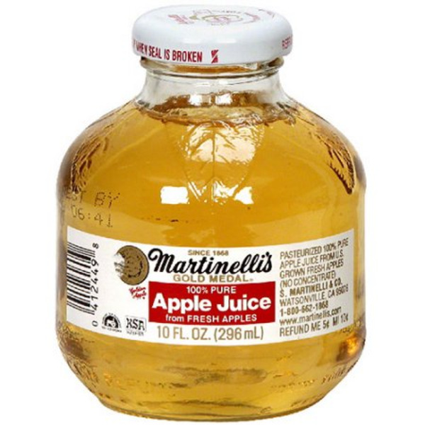 Martinelli's Gold Medal - Apple Juice - 24/10 oz glass bottles