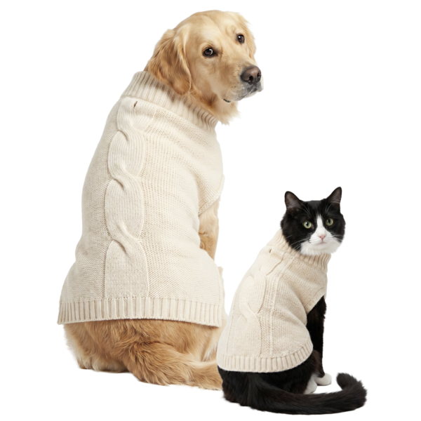Play On Dogs' Sweater, Small - Marl