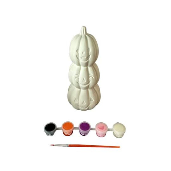 Creatology Color Your Own Ceramic Jack-O'-Lantern Figure Kit