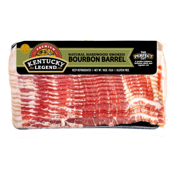 Kentucky Legend Bourbon Barrel Smoked Sliced Bacon
