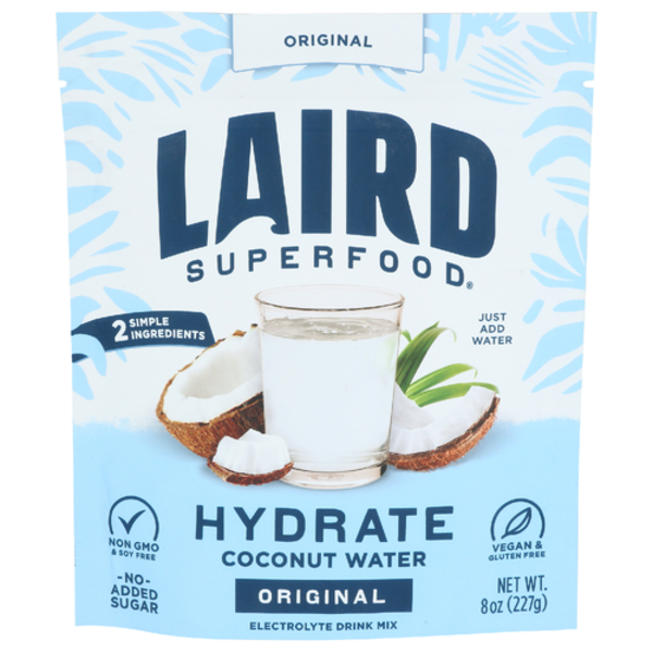 Laird Superfood Hydrate Original Coconut Water & Aquamin Drink Mix