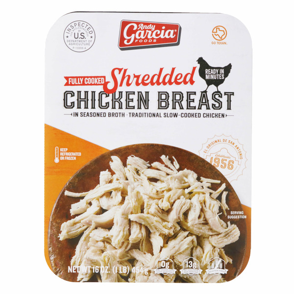 Garcia Foods Shredded Chicken Breast