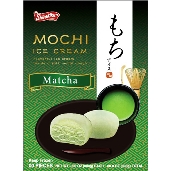 Shirakiku Matcha Mochi Ice Cream