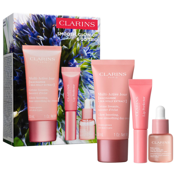 Clarins Smooth Glow-Up & Go Set