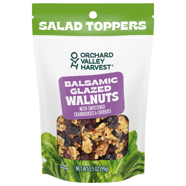 Orchard Valley Harvest Salad Toppers, Balsamic Glazed Walnuts Same