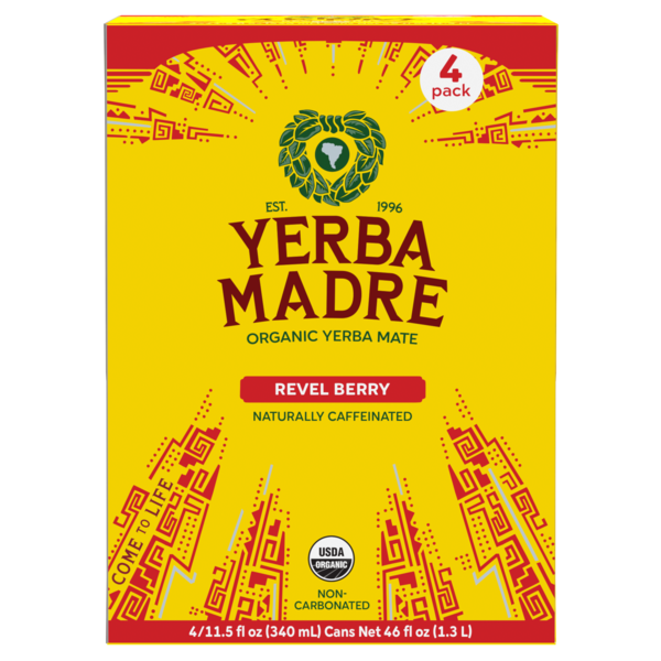 Yerba Madre Organic Yerba Mate Revel Berry Same-Day Delivery or Pickup