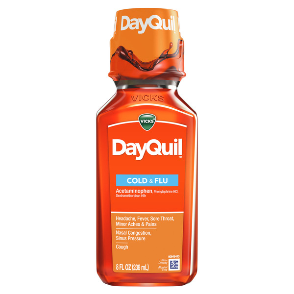 Vicks DayQuil Cold & Flu Syrup Same-Day Delivery | El Rancho