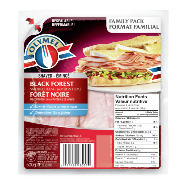 Olymel Black Forest Smoked Ham