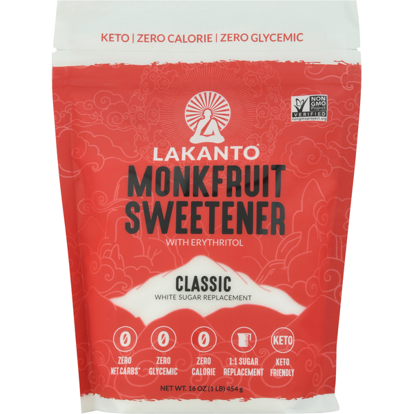 Lakanto Monkfruit Sweetener with Erythritol, Classic