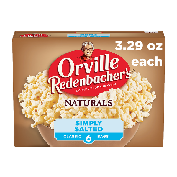 Orville Redenbacher Naturals Simply Salted Microwave Popcorn