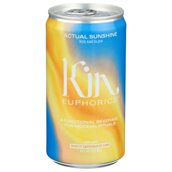 Kin Euphorics Sunshine Rise And Glow Functional Beverage Can