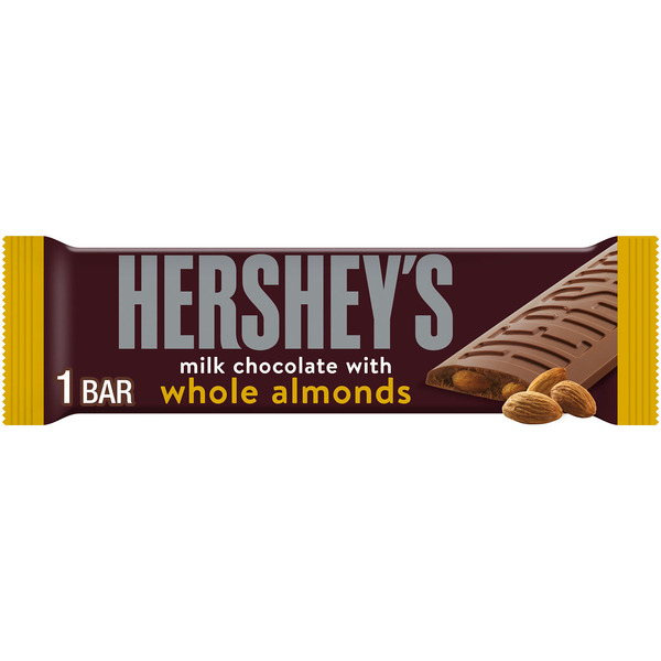 Hershey's Milk Chocolate with Whole Almonds Candy Bar, 1.45 oz