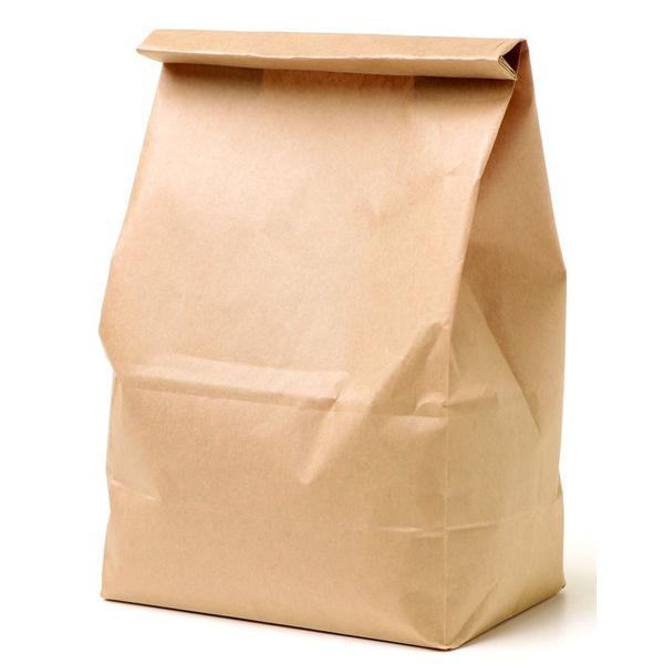 Duro - 20 lb Brown Bundle Shopping Bags - 500 ct Pack