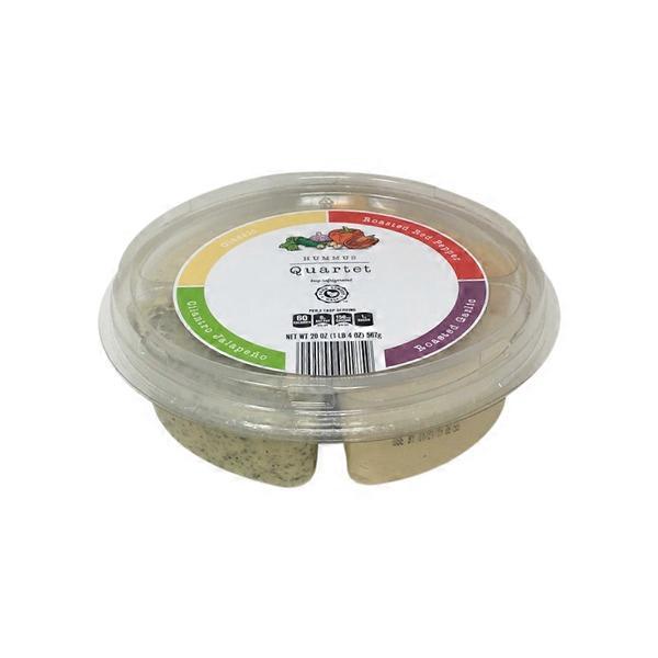 Park Street Deli Hummus Quartet (20 oz) Instacart
