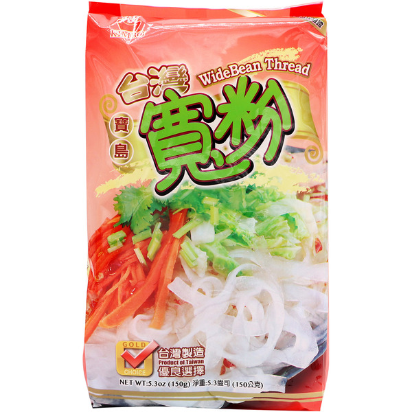 Kimbo Taiwan Wide Bean Thread Noodle