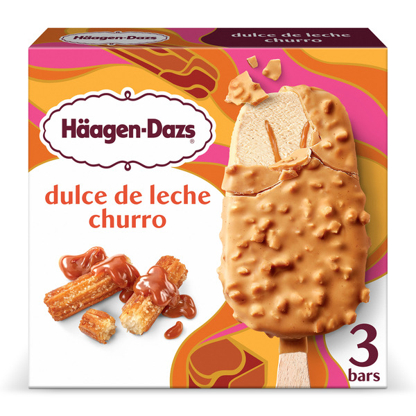 Haagen-Dazs Häagen Dazs Dulce De Leche Churro Ice Cream Bars Same