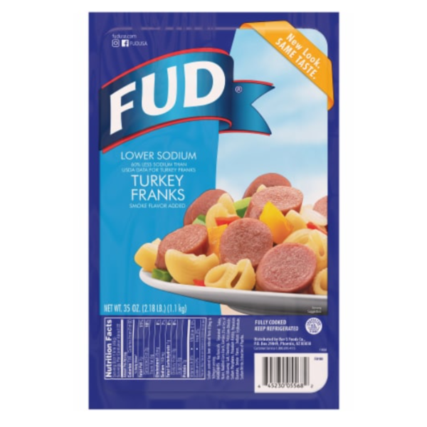 FUD Lower Sodium Turkey Franks