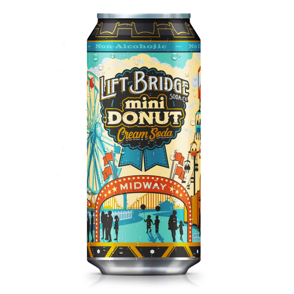 Lift Bridge Soda Co. Mini Donut Cream Soda Same-Day Delivery or