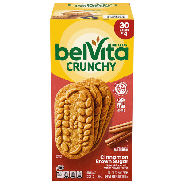 Breakfast Biscuit Cinnamon Brown Sugar, 30 x 1.76 oz