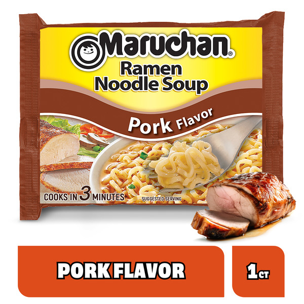 Maruchan Ramen Noodle Soup Pork Flavor