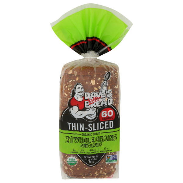 Dave's Killer Bread Organic 21 Whole Grain Thin Sliced Bread