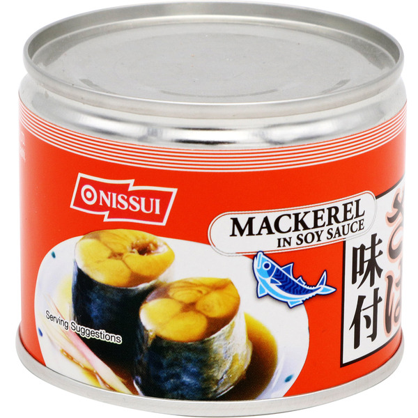 Nishimoto Trading Mackerel, Cut, in Soy Sauce