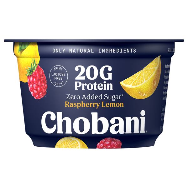 Chobani Lowfat Raspberry Lemon Greek Yogurt