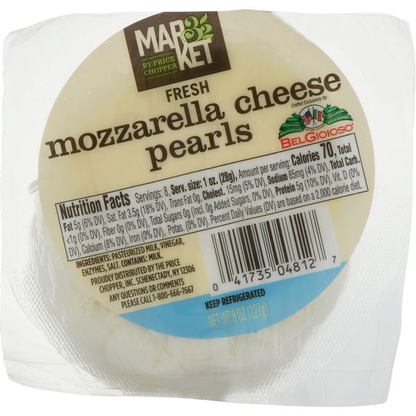 Market 32 Mozzarella Cheese Pearls By Belgioioso Same-Day Delivery