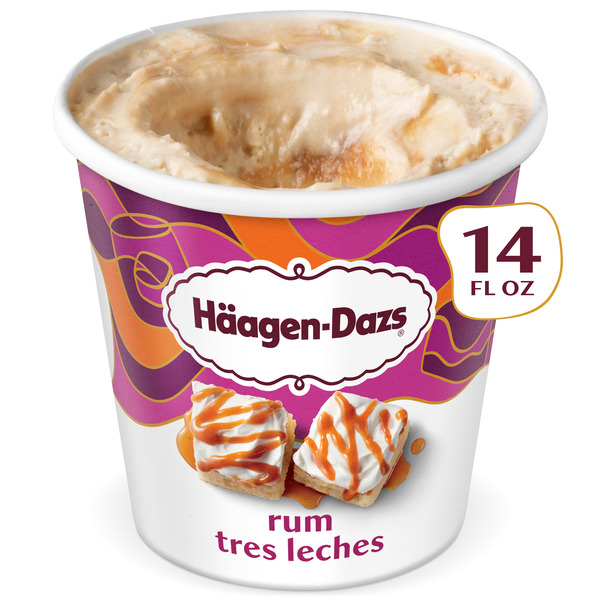 Haagen-Dazs Rum Tres Leches Ice Cream Same-Day Delivery or Pickup