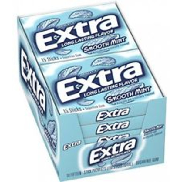 Extra - Smooth Mint Gum - 12/15 sticks