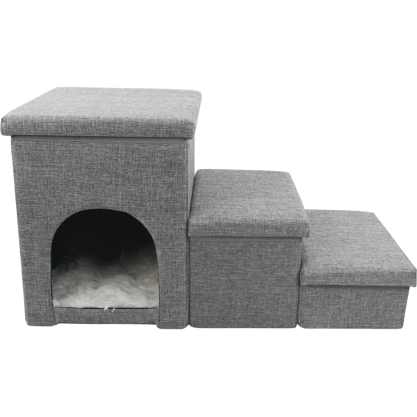 Play On Furniture Boxed Cat Storage Steps