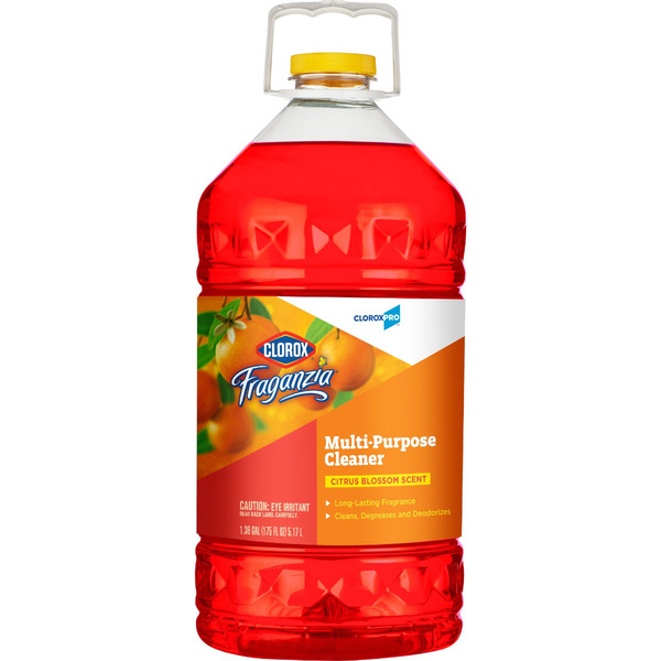 Clorox Fraganzia Multi-Purpose Cleaner, CloroxPro, Citrus Blossom Scent, 175 Fl Oz