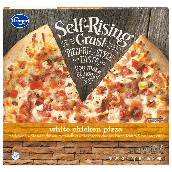 Kroger® Self Rising Crust White Chicken Frozen Pizza