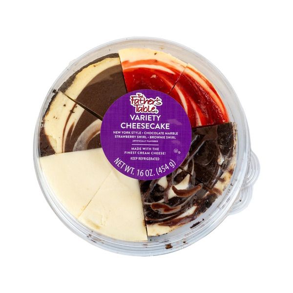 The Father's Table Cheesecake, Variety Sampler Same-Day Delivery
