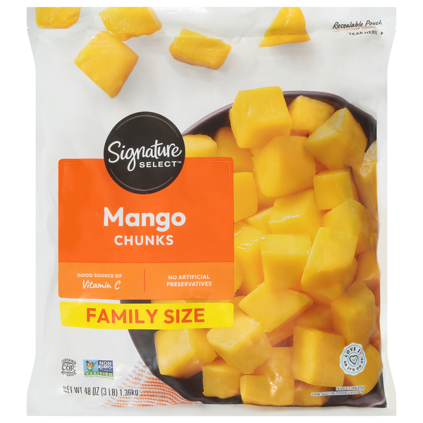 Signature SELECT Mango, Chunks, Family Size