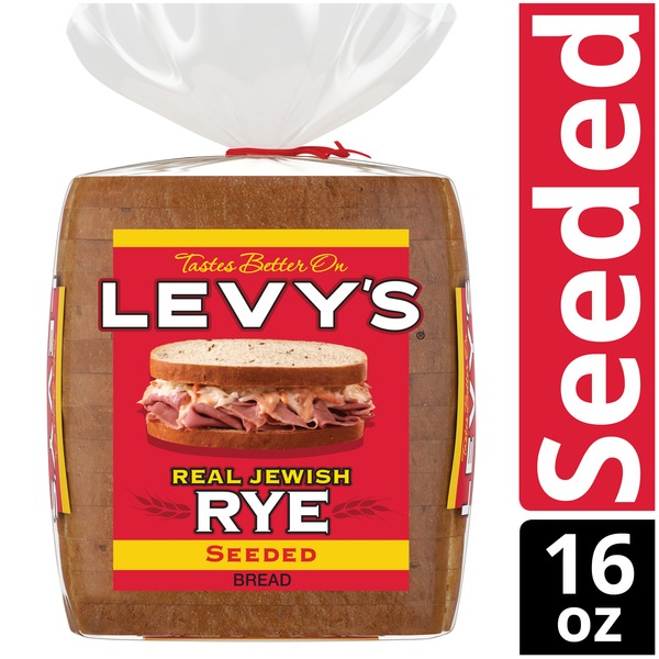 Levy's Real Jewish Rye Seeded Bread (16 oz) Instacart