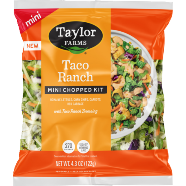 Taylor Farms Taco Ranch Mini Chopped Salad Kit