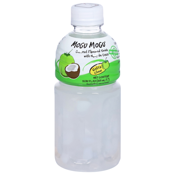 Mogu Mogu Drink, with Nata de Coco, Coconut Flavored Same-Day