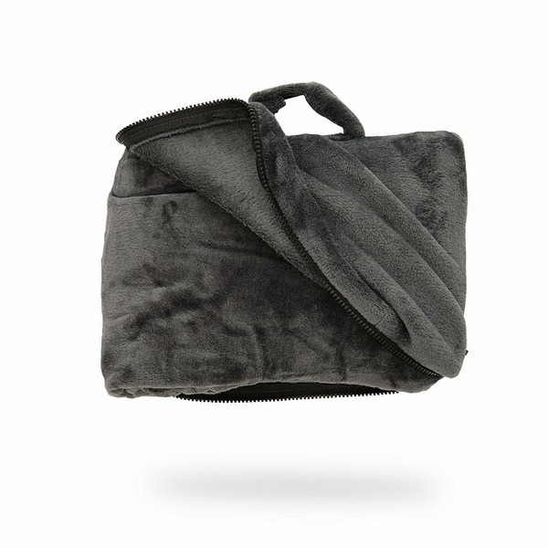 Cabeau Evolution Fold n Go Travel Blanket - Charcoal
