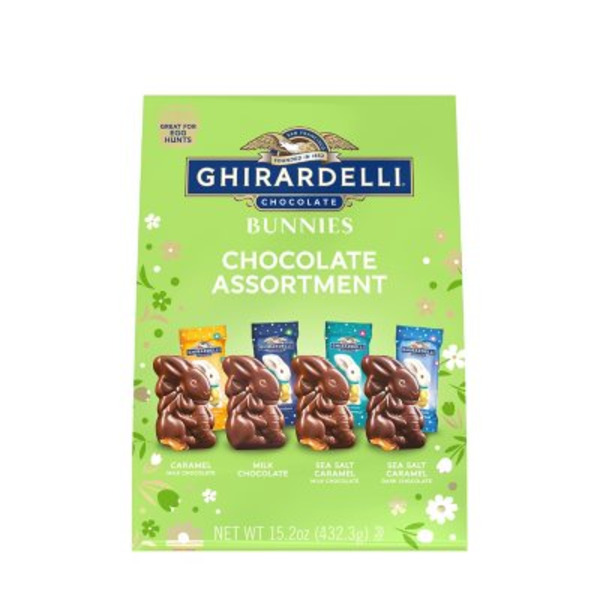 Ghirardelli Bunnies Chocolate Assortment, 15.2 oz Bag Same-Day