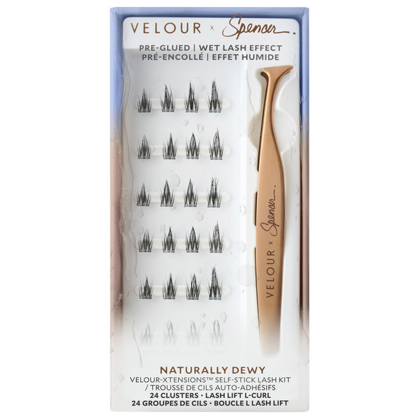Velour Spencer Self-Stick Lash Cluster Kit - Naturally Dewy