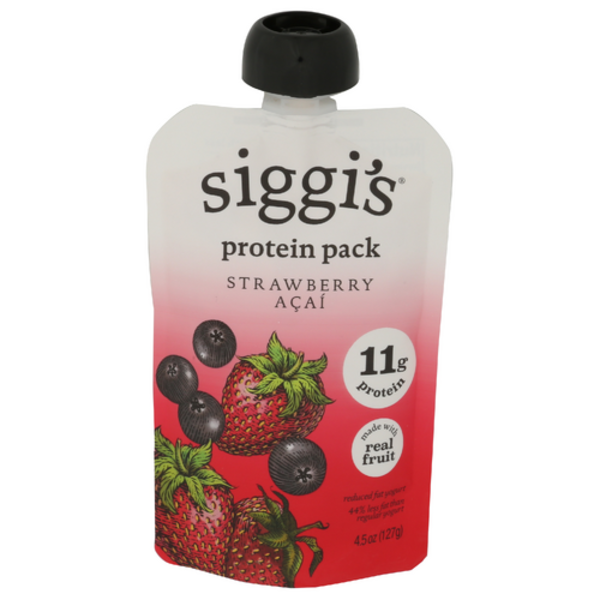 Siggi's Strawberry Acai Yogurt Protein Pack Pouch