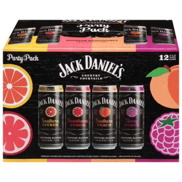 Jack Daniel'S Country Cocktail Malt Variety Pack Flavored Malt