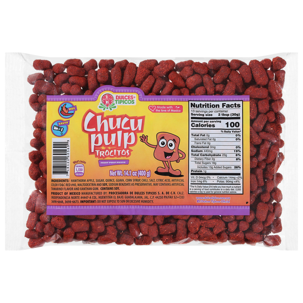 Dulces Tipicos Fruit Pulp Pieces