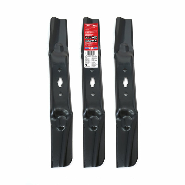 CRAFTSMAN 54-in Deck Standard Mower Blade for CRAFTSMAN riding mowers and zero-turn mowers with 54 in. cutting decks 3 -Pack 742P05086