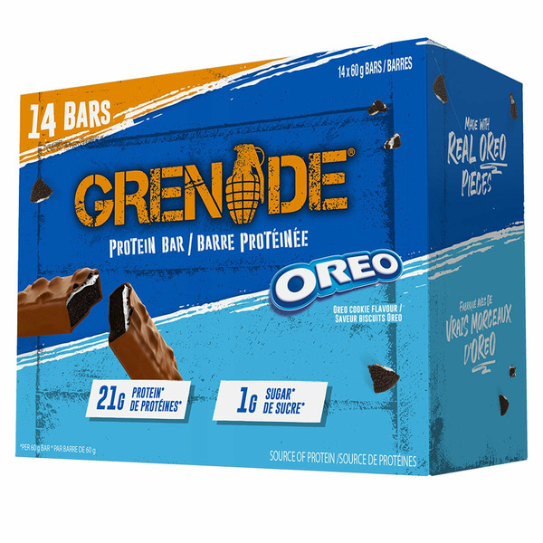 Grenade Carb Killa Oreo Flavoured Cookie Protein Bars