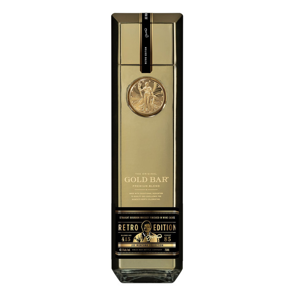Gold Bar Retro Edition Whiskey, San Francisco, 750 ml