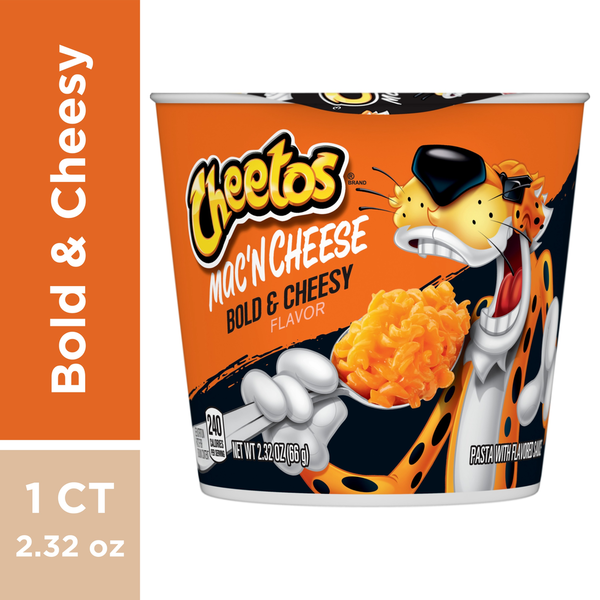 Cheetos Mac'N Cheese Pasta With Flavored Sauce Bold & Cheesy